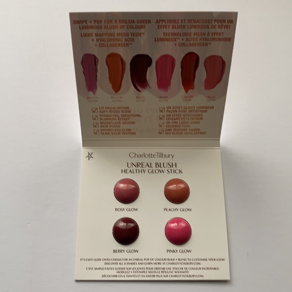 Charlotte Tilbury Unreal Blush Healthy Glow Stick SAMPLE - Picture 2 of 6